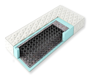 Матрас Эко4 190* 90 сер.Эко